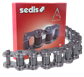 Sedis Alpha Premium rullekjede 5/8"-1 ASA50-1